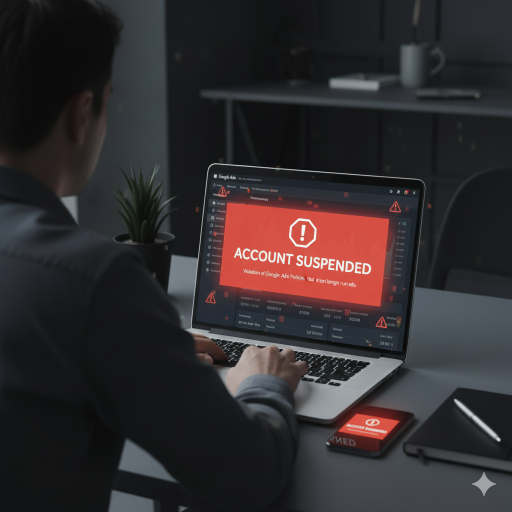 Google Ads Account Suspended