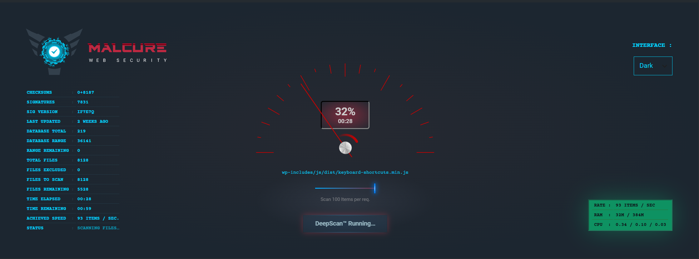 Malcure Browser Scanner